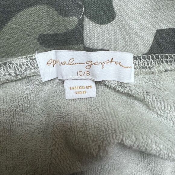 Spiritual Gangster Camo Cotton Blend Harem Sweatpants Green S / 10 NEW - Picture 6 of 7